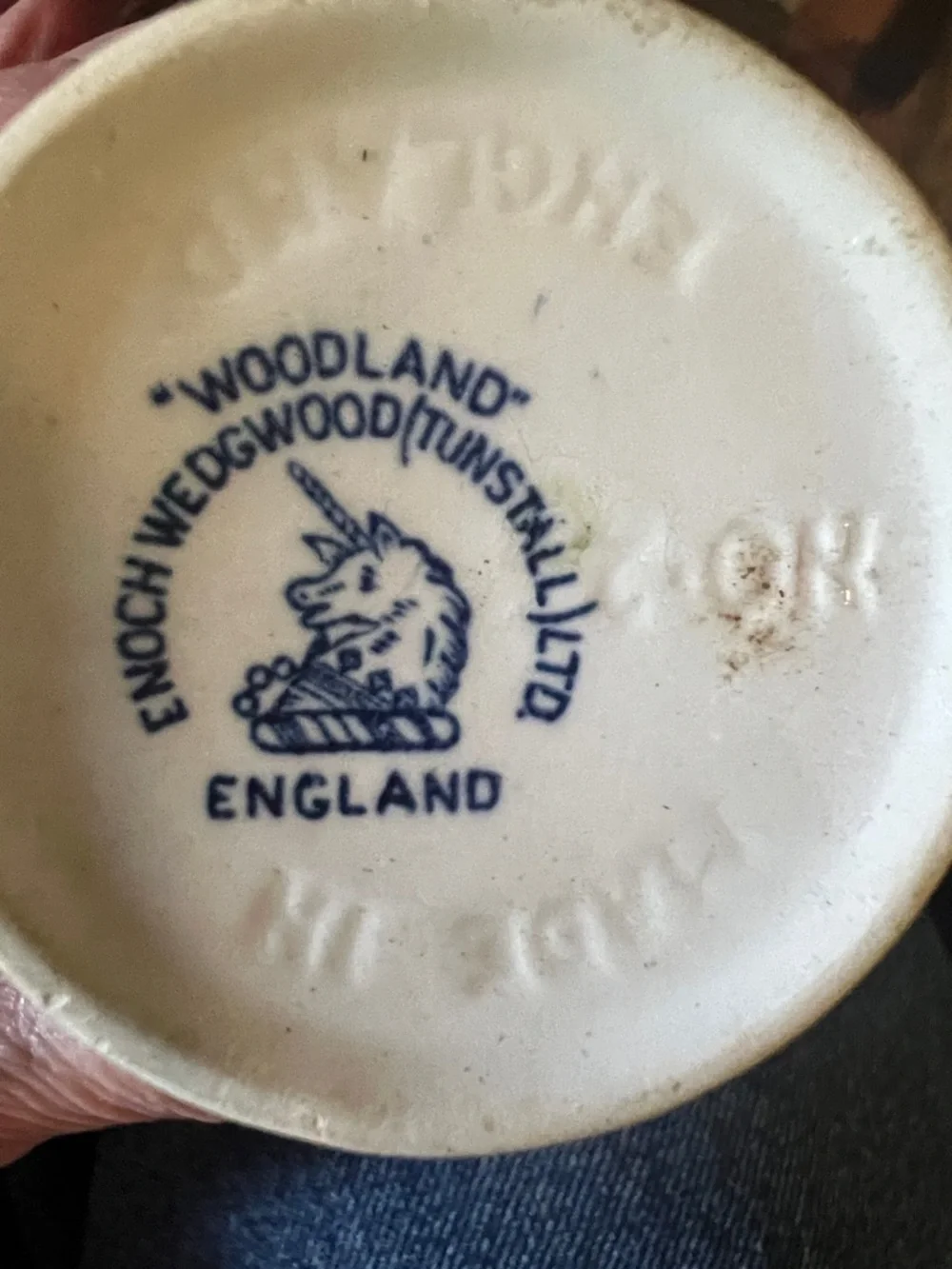 Extremely Rare-After Dinner Blue & White Coffee Set-Enoch Wedgwood-Original box - Picture 8 of 15